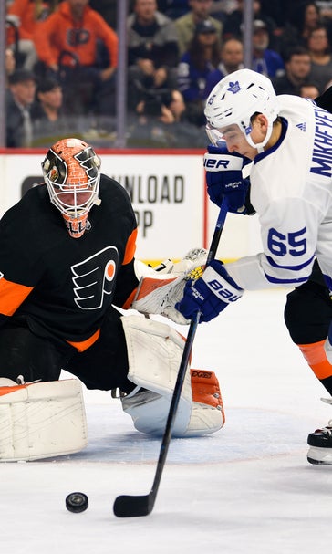 Johnsson scores in shootout, Maple Leafs beat Flyers 4-3